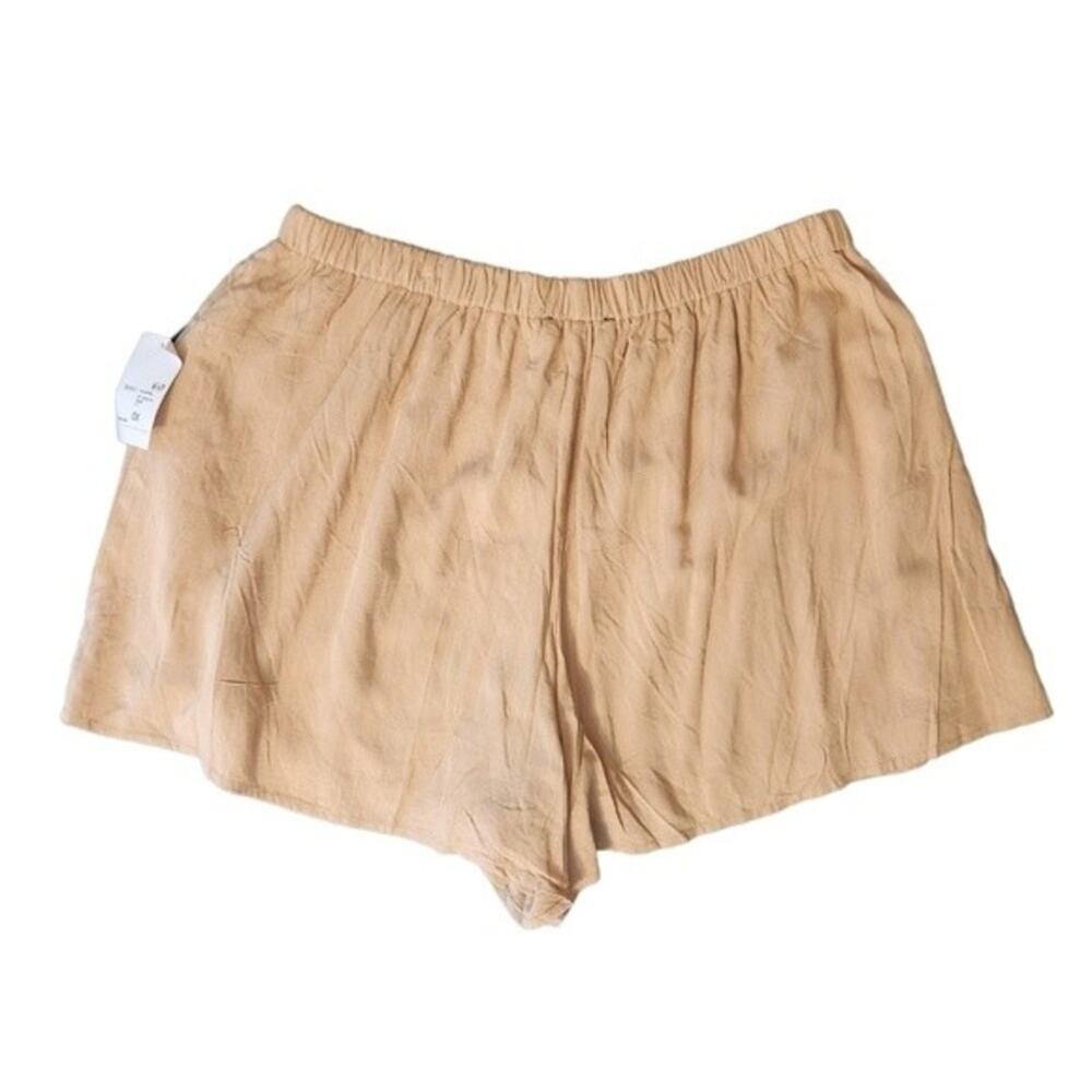NWT Forever 21 Linen Like Flowey Shorts 0X